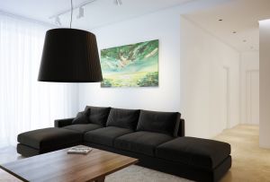 Черен диван - знак за луксозен интериор (26 снимки)