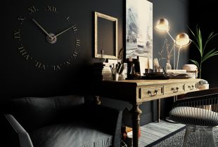 Dark interior: dark luxury or black nobility (30 photos)