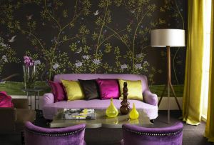 Seamless textile wallpaper - forgotten classic (28 photos)