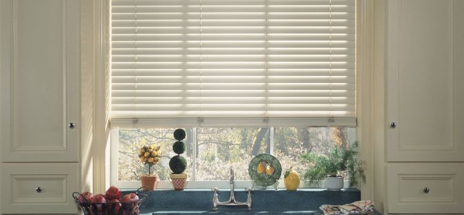 Blinds in the kitchen (50 photos): modern practical options