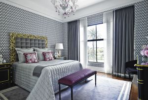 Wallpaper dengan corak: kelebihan, tip untuk memilih (40 foto)