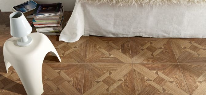 Tiles for parquet: classic in a new version (24 photos)