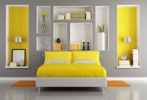 Ниша за гипсокартон в интериора (20 снимки)