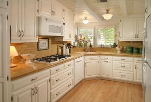 Tile worktop: stylish options for any kitchen (23 photos)