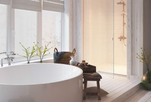 Mandian bulat: istirahat spa premium di rumah anda sendiri (25 foto)
