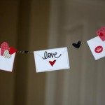 valentines garland