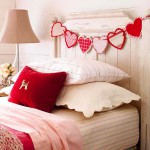 garland over the bed