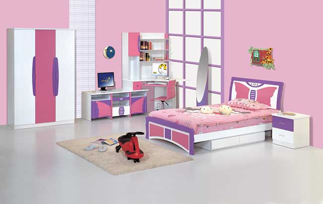 Children's room for a girl