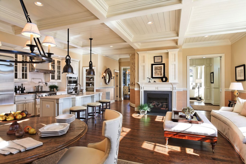 American design in a cozy kitchen