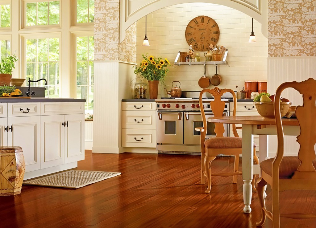 Laminate in the kitchen in the style of provence