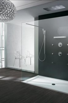 Mandi panjang tambahan di bilik mandi