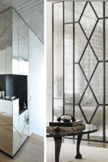 Опции за огледални стени в интериора