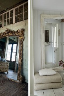 Големи огледала в интериора