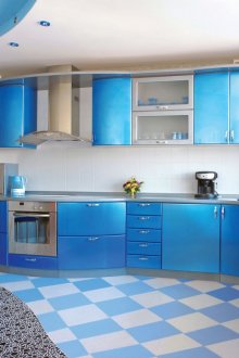 Blue Radius Kitchen