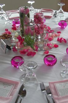 Настройка на масата за рожден ден на възрастен