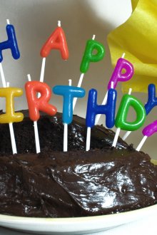 Свещи за празнична торта