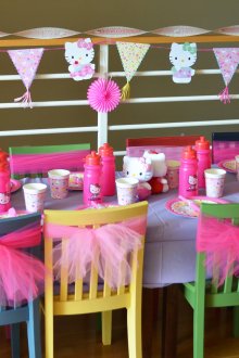 Декорация за детска маса за рожден ден