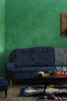 Зелени стени в стаята