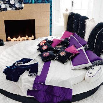 Необичайни мебели за спалнята в кич