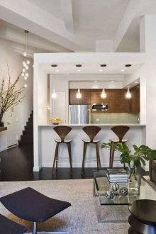 Дървени бар столове