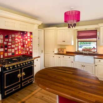 Полилей от розов плат