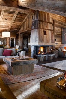 Класически стил на хижа