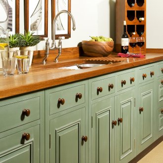 Маслинено кафява кухня