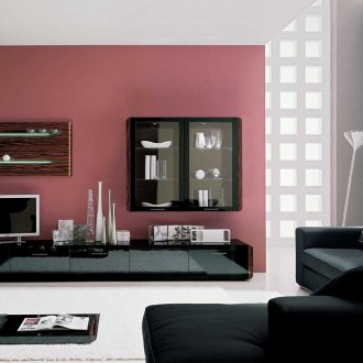 Бял под в дневен стил в модерен стил