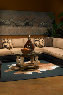 Африкански интериор за всекидневна