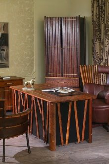 Африкански интериор на шкафа