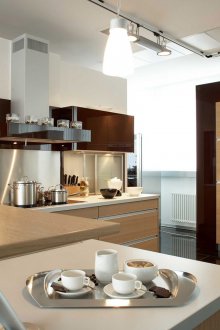 Модерно осветление в кухнята