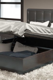 Венге легло с повдигащ механизъм