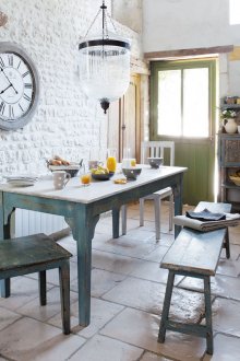 Винтидж кухненски мебели в стил кънтри