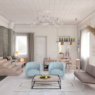 Синя кутия за бижута