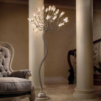 Елегантна лампа за цветя