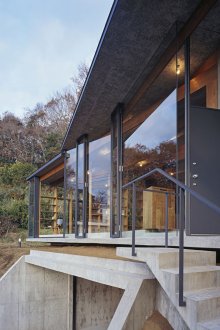 Остъкляване на модерна японска къща