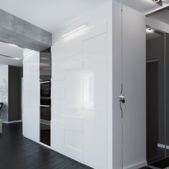 Черни врати в интериора