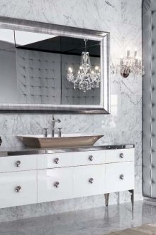 Екологично чист бял тапет