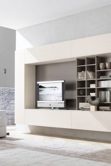 Бежова стена за хай-тек хай-тек