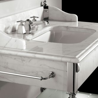 Countertop bilik mandi marmar