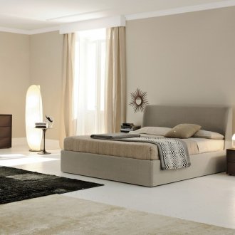 Сиви и кафяви модерни мебели за спалня