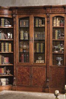 Ъглов шкаф от италиански орех