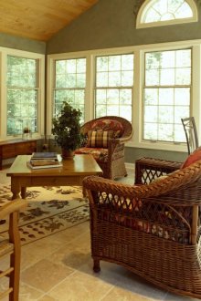 Плетени мебели от кънтри стил