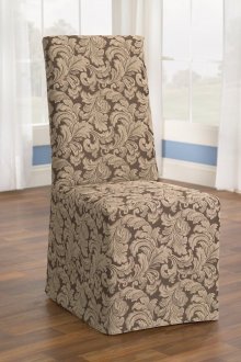 Сиво-бежово покривало за стол