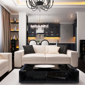 Sofa kayu Art Nouveau