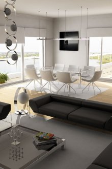 Art Nouveau top cupboards