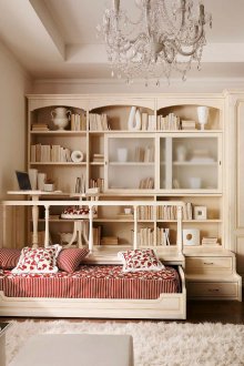 Бежови мебели за деца в стил Прованс