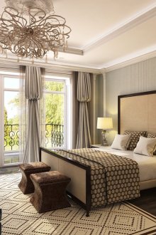 Красива спалня в класически стил