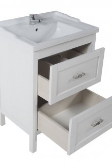 Шкаф от бял пепел за банята