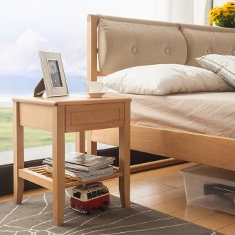 Буково легло и нощно шкафче